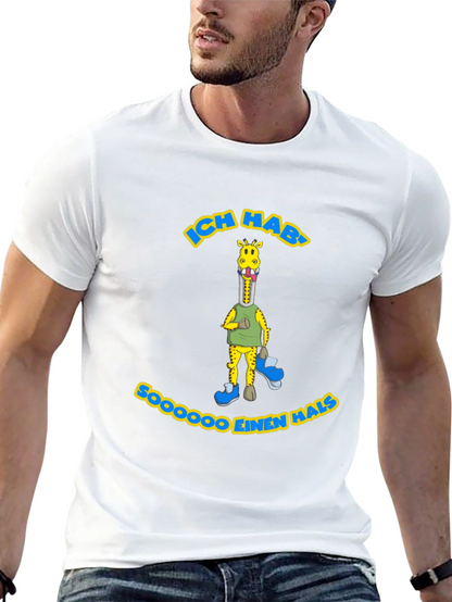 Funny Giraffe T-Shirt - Ich Hab Soooooo Einen Hals