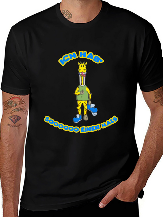 Funny Giraffe T-Shirt - Ich Hab Soooooo Einen Hals