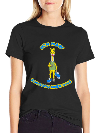 Funny Giraffe T-Shirt - Ich Hab Soooooo Einen Hals