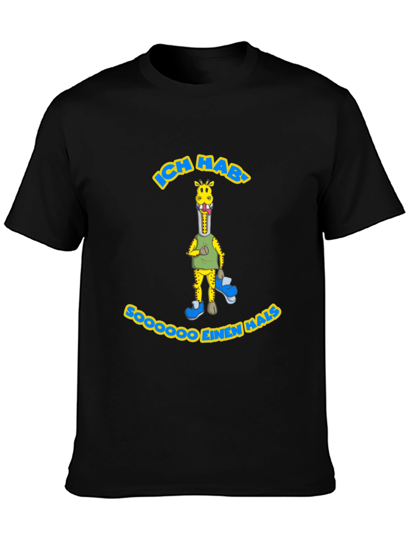 Funny Giraffe T-Shirt - Ich Hab Soooooo Einen Hals