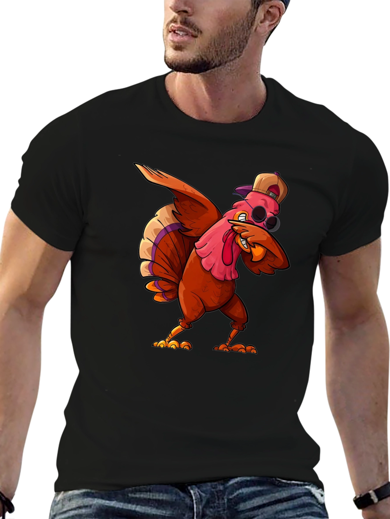 Dabbing Turkey T-Shirt