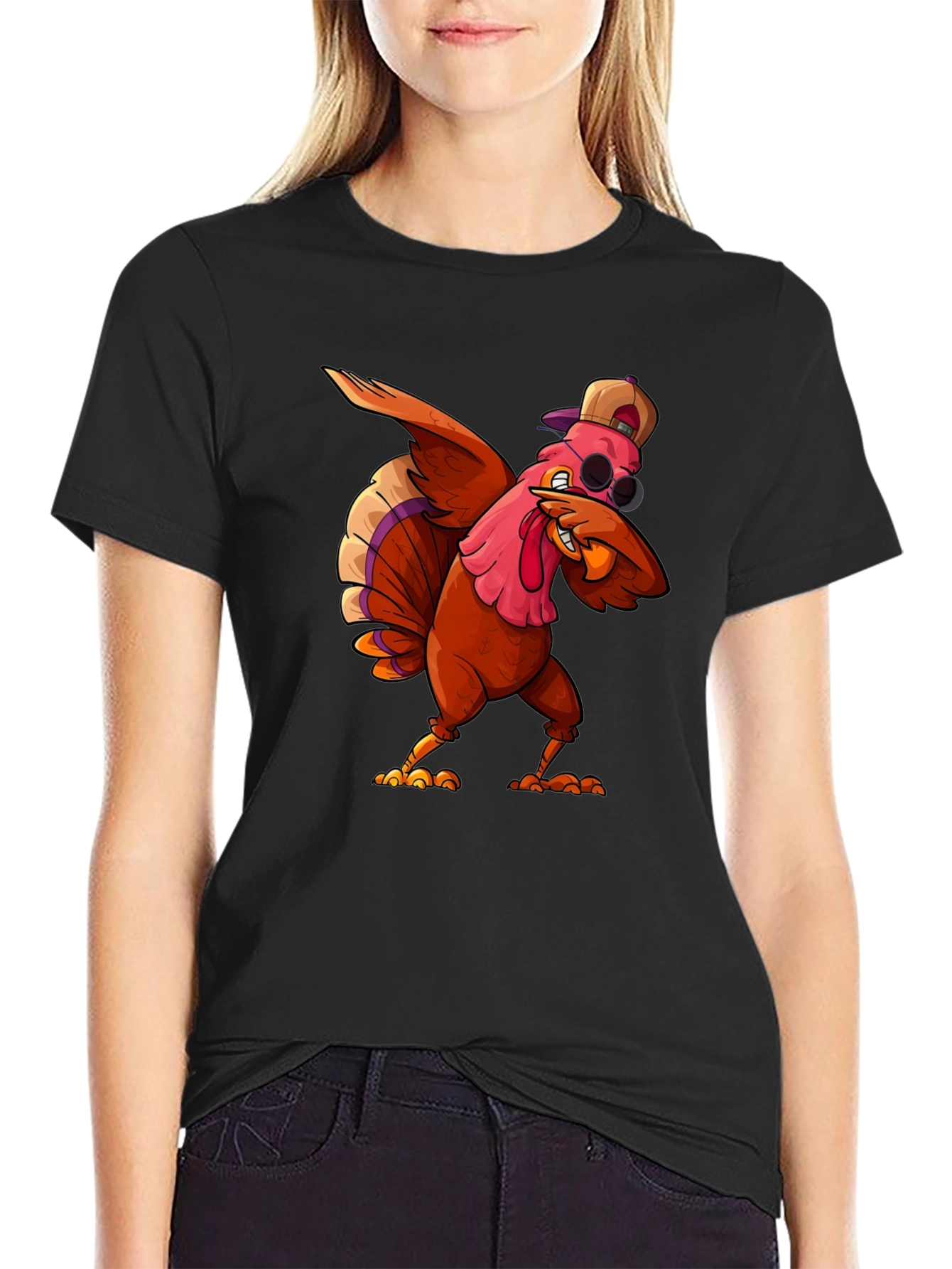 Dabbing Turkey T-Shirt