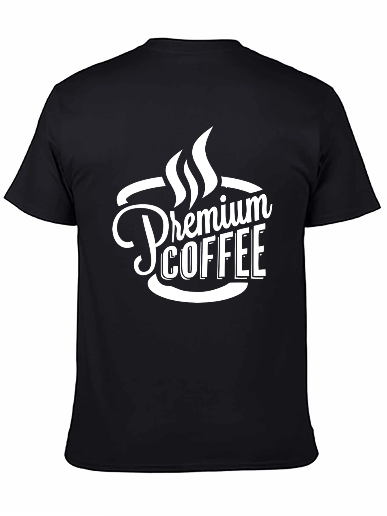 Premium Coffee T-Shirt - Black