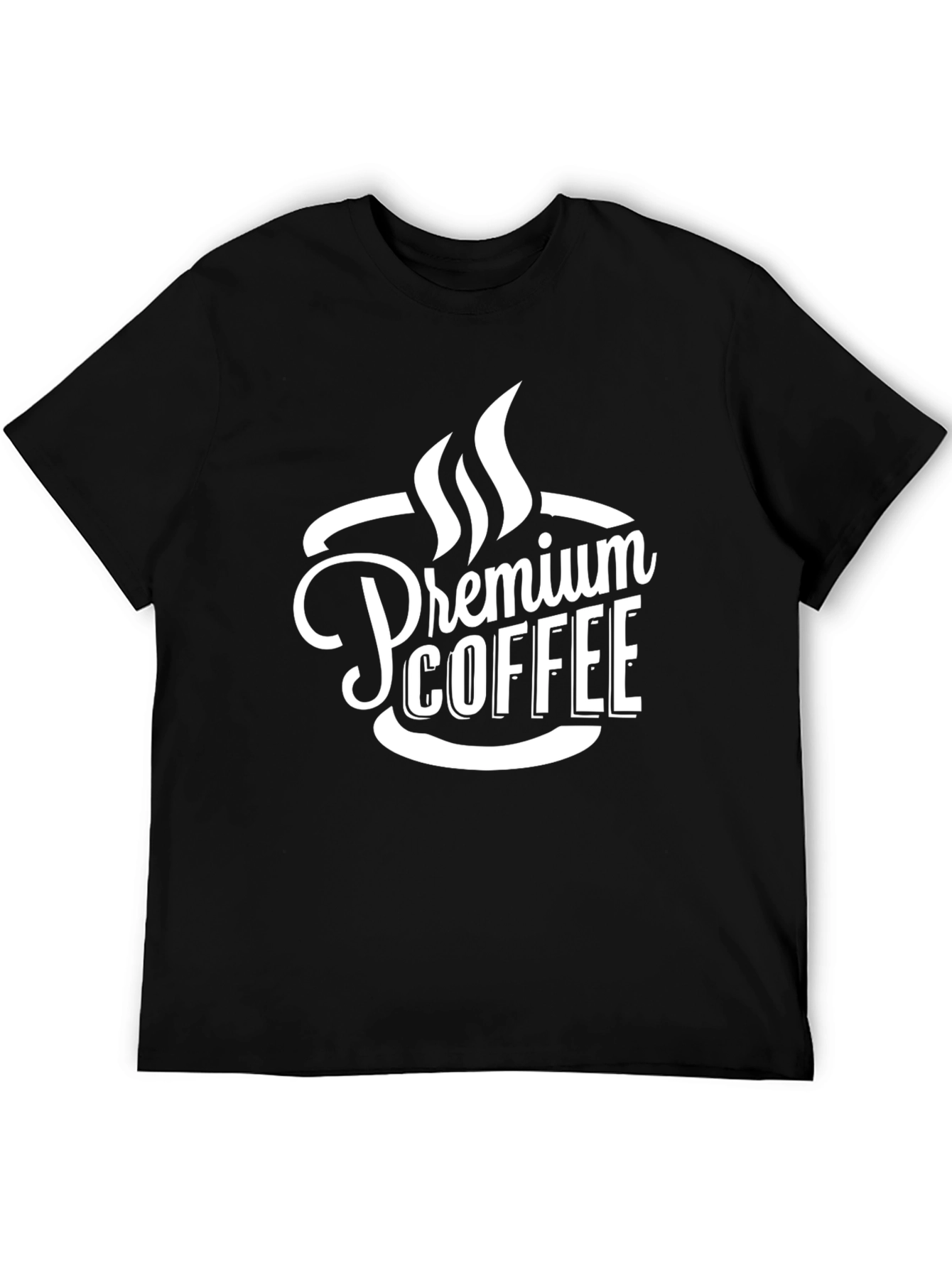 Premium Coffee T-Shirt - Black