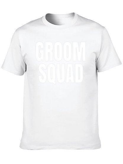 Groom Squad Graphic Tee - Black