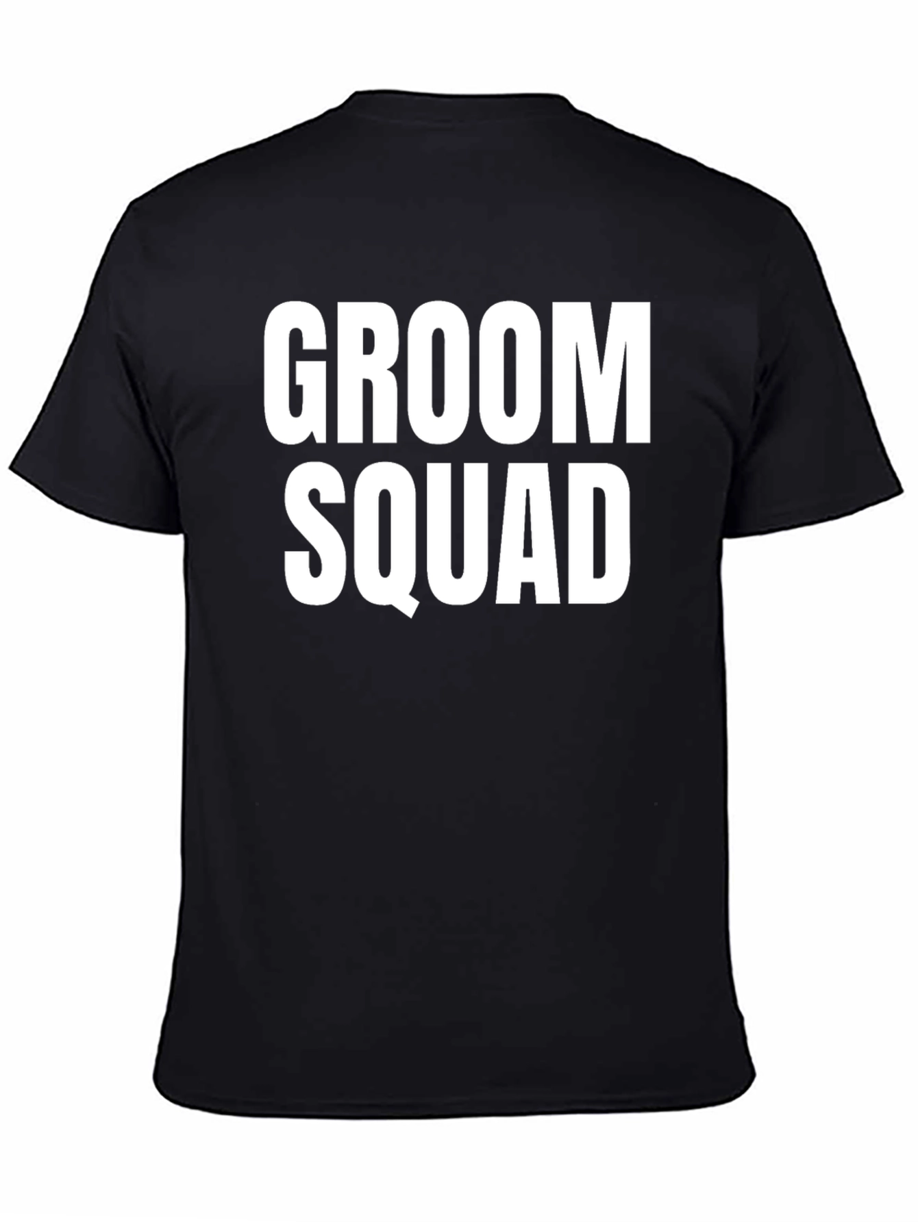 Groom Squad Graphic Tee - Black