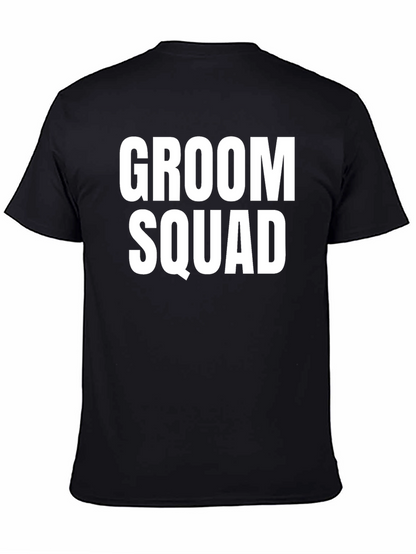 Groom Squad Graphic Tee - Black