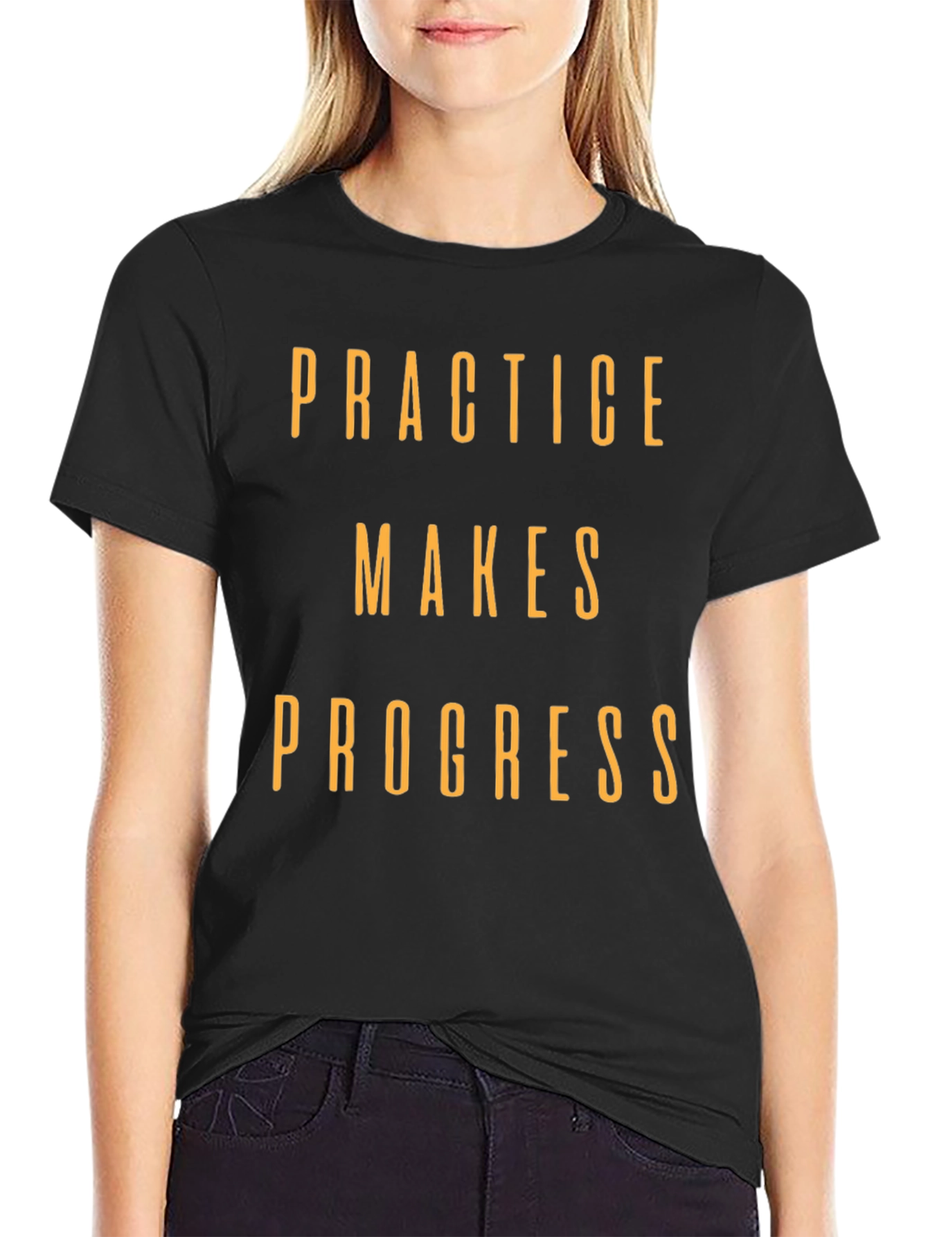 Practice Makes Progress Graphic T-Shirt