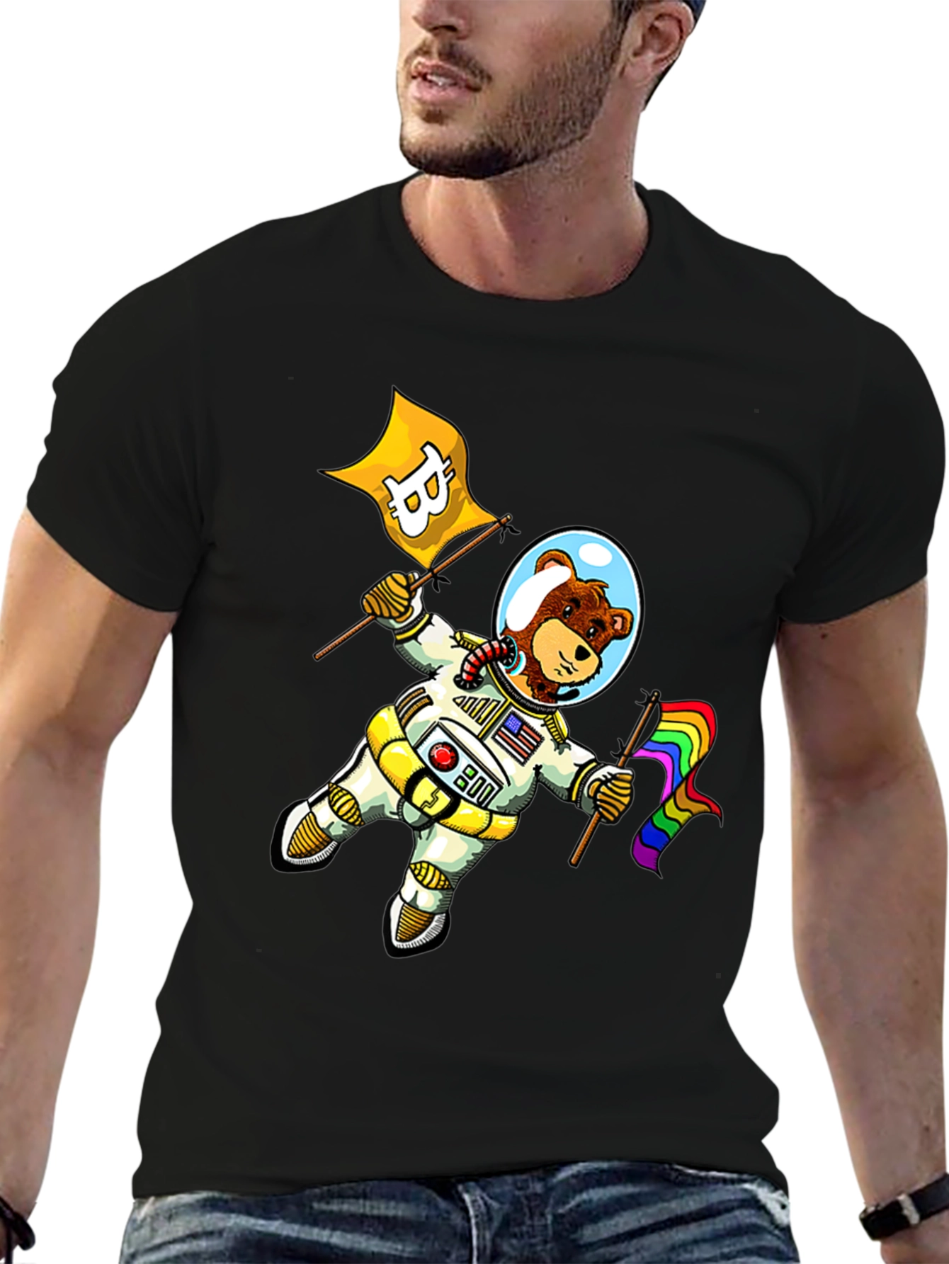 Bear Astronaut T-Shirt