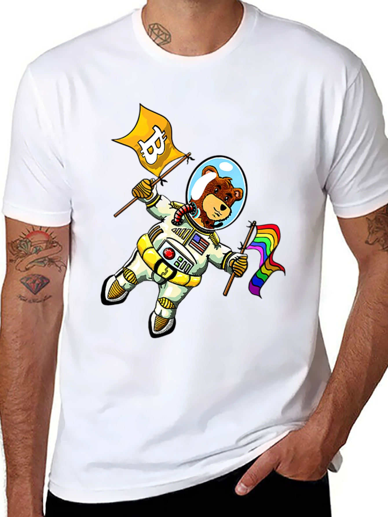 Bear Astronaut T-Shirt