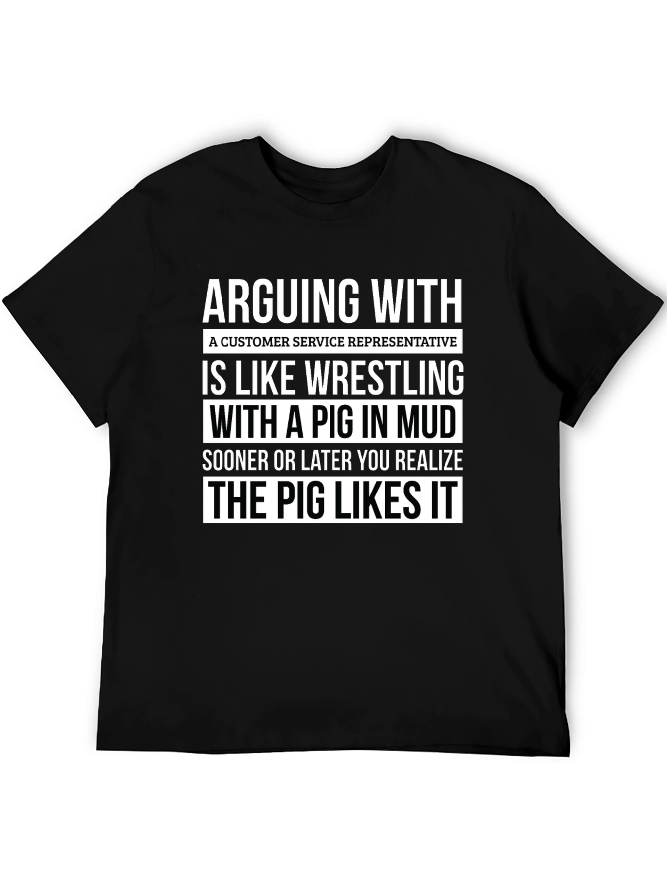 Arguing with Customer Service Rep Funny T-Shirt