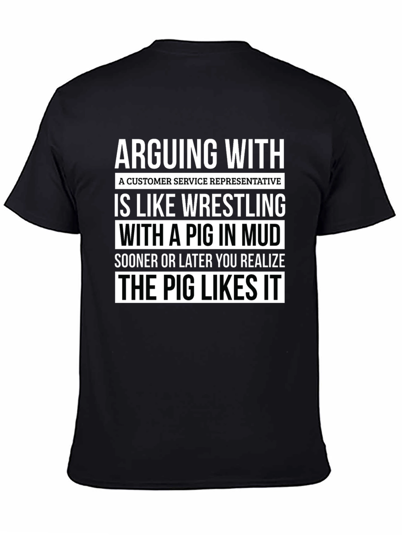 Arguing with Customer Service Rep Funny T-Shirt