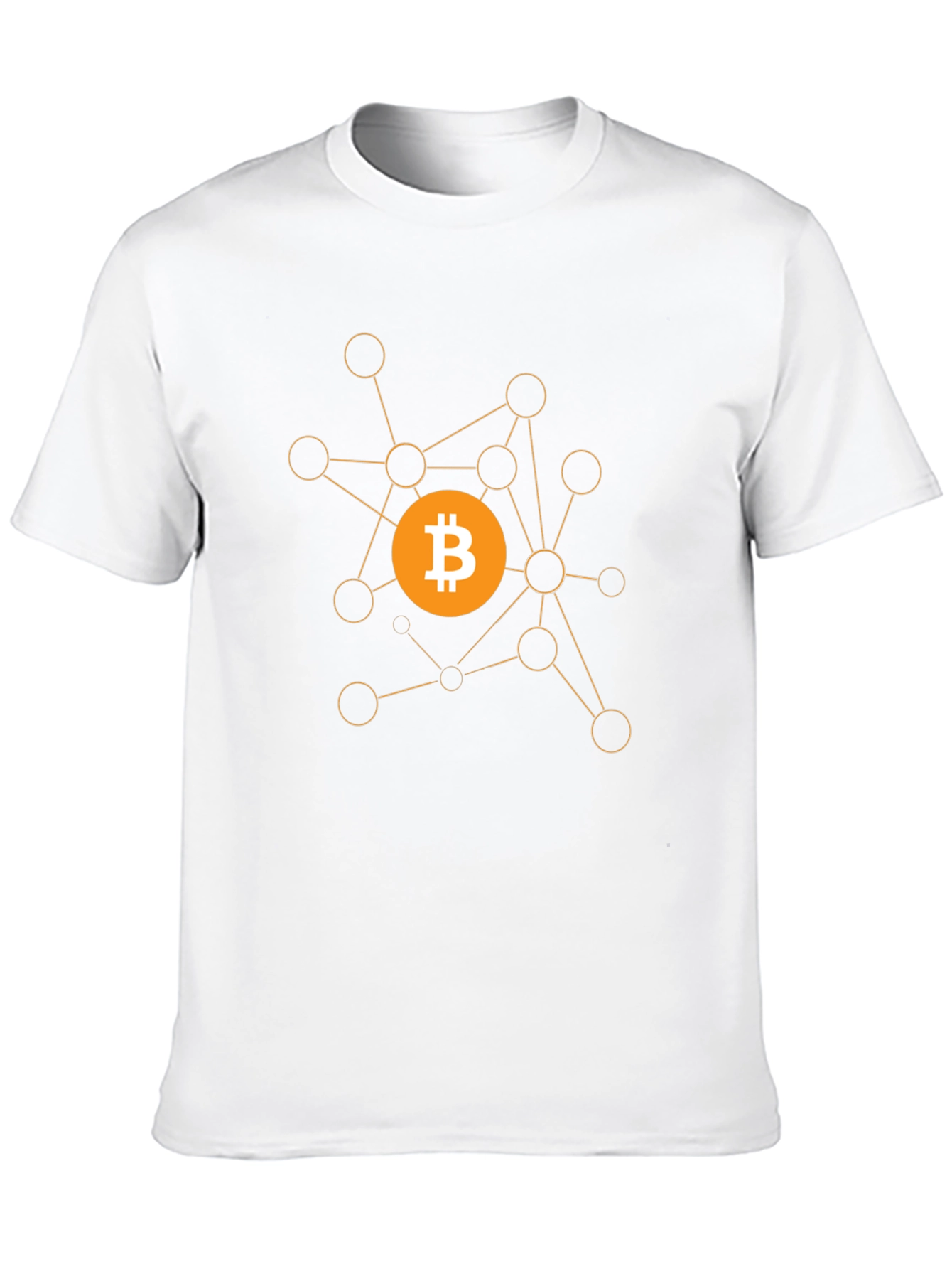 Bitcoin Crypto Network Black T-Shirt