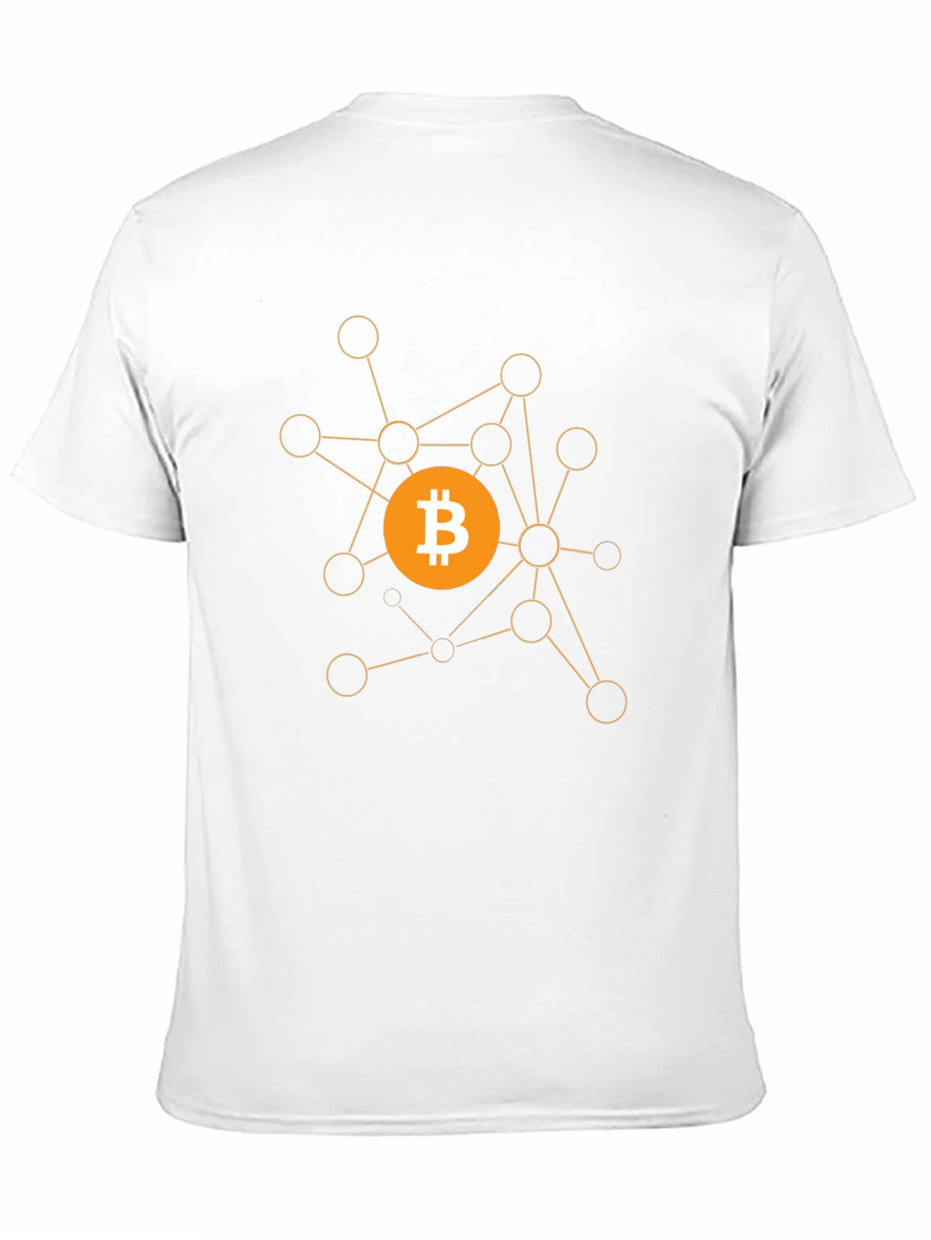 Bitcoin Crypto Network Black T-Shirt