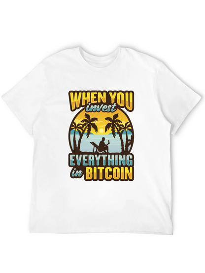 Bitcoin Investor Graphic Tee - Beach Life Crypto