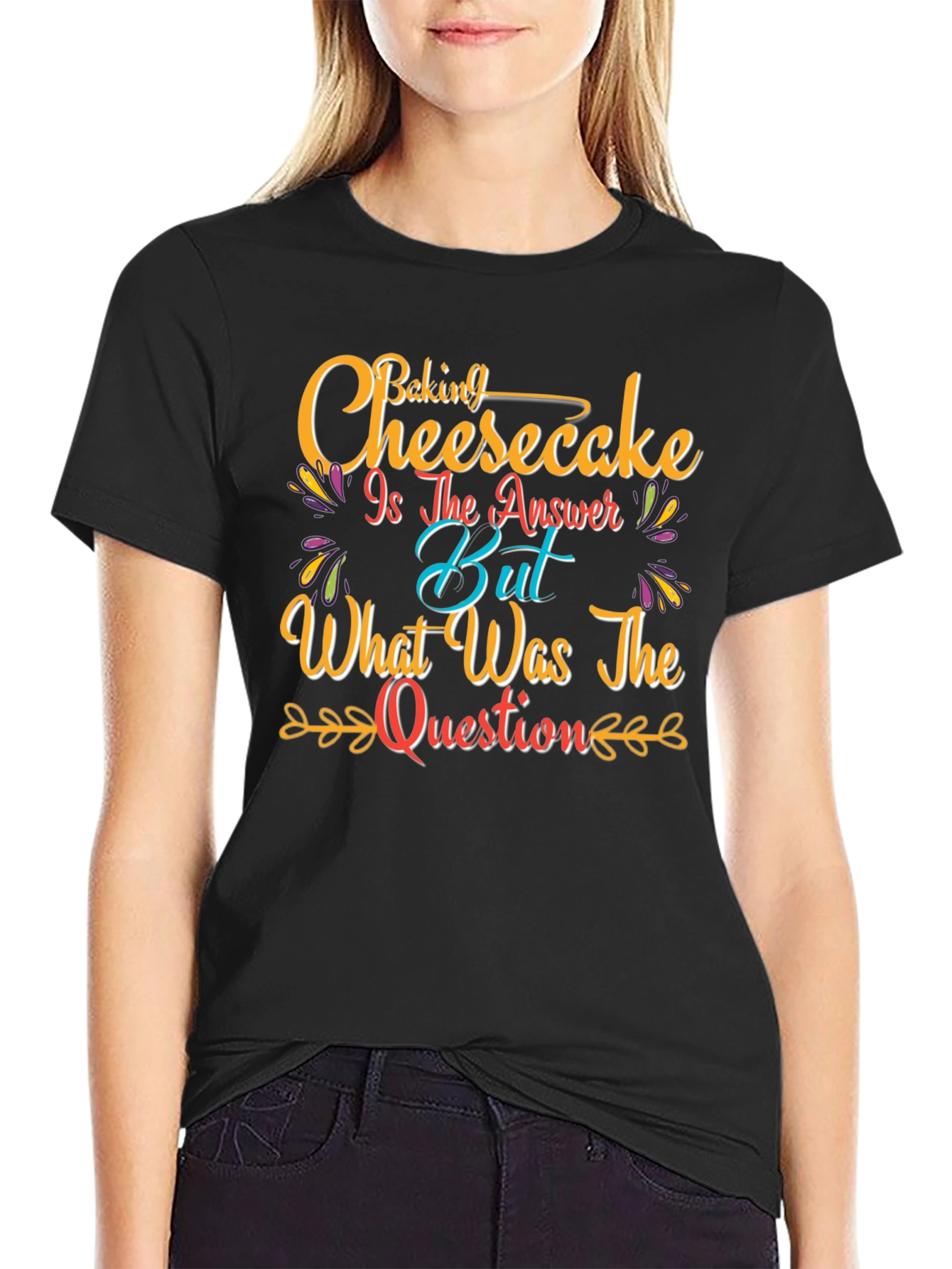 Baking Cheesecake T-Shirt - Funny Foodie Tee