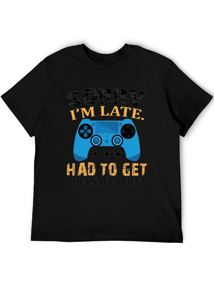 Gamer Humor Graphic Tee - Save Point T-Shirt
