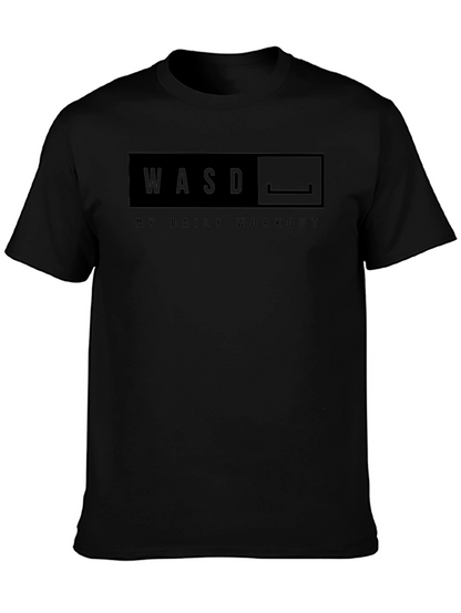 WASD My Daily Workout Graphic T-Shirt