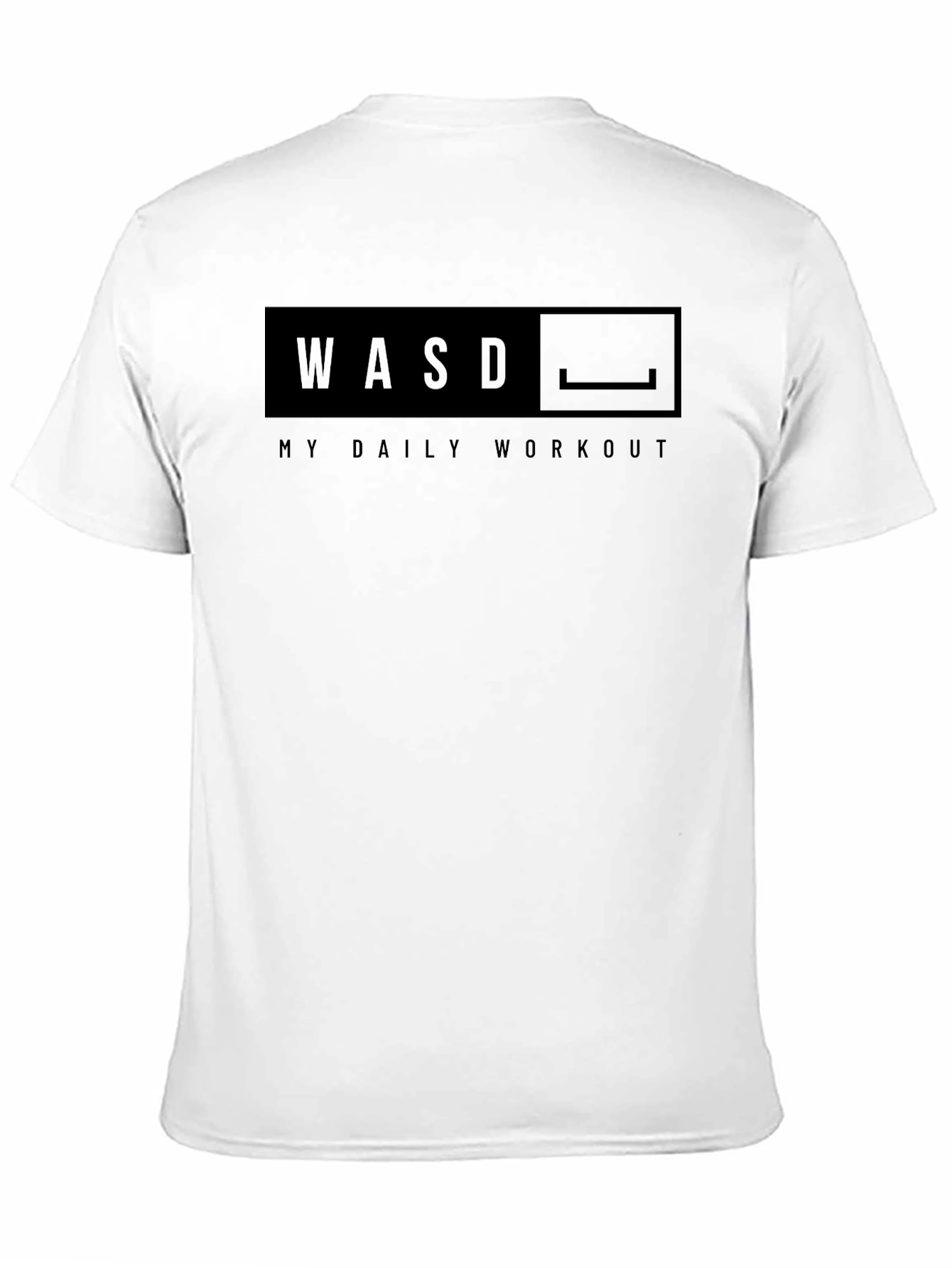 WASD My Daily Workout Graphic T-Shirt