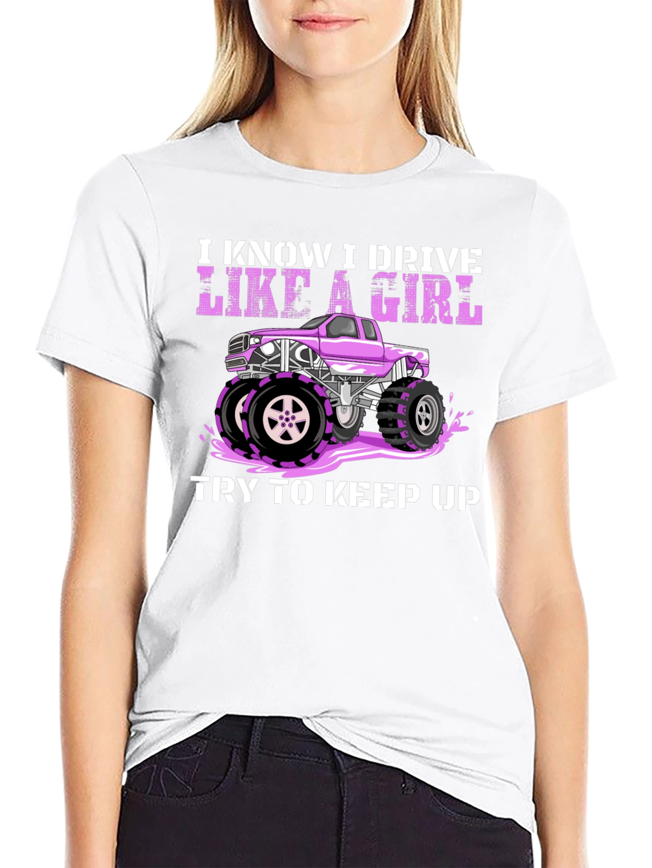 I Know I Drive Like a Girl T-Shirt