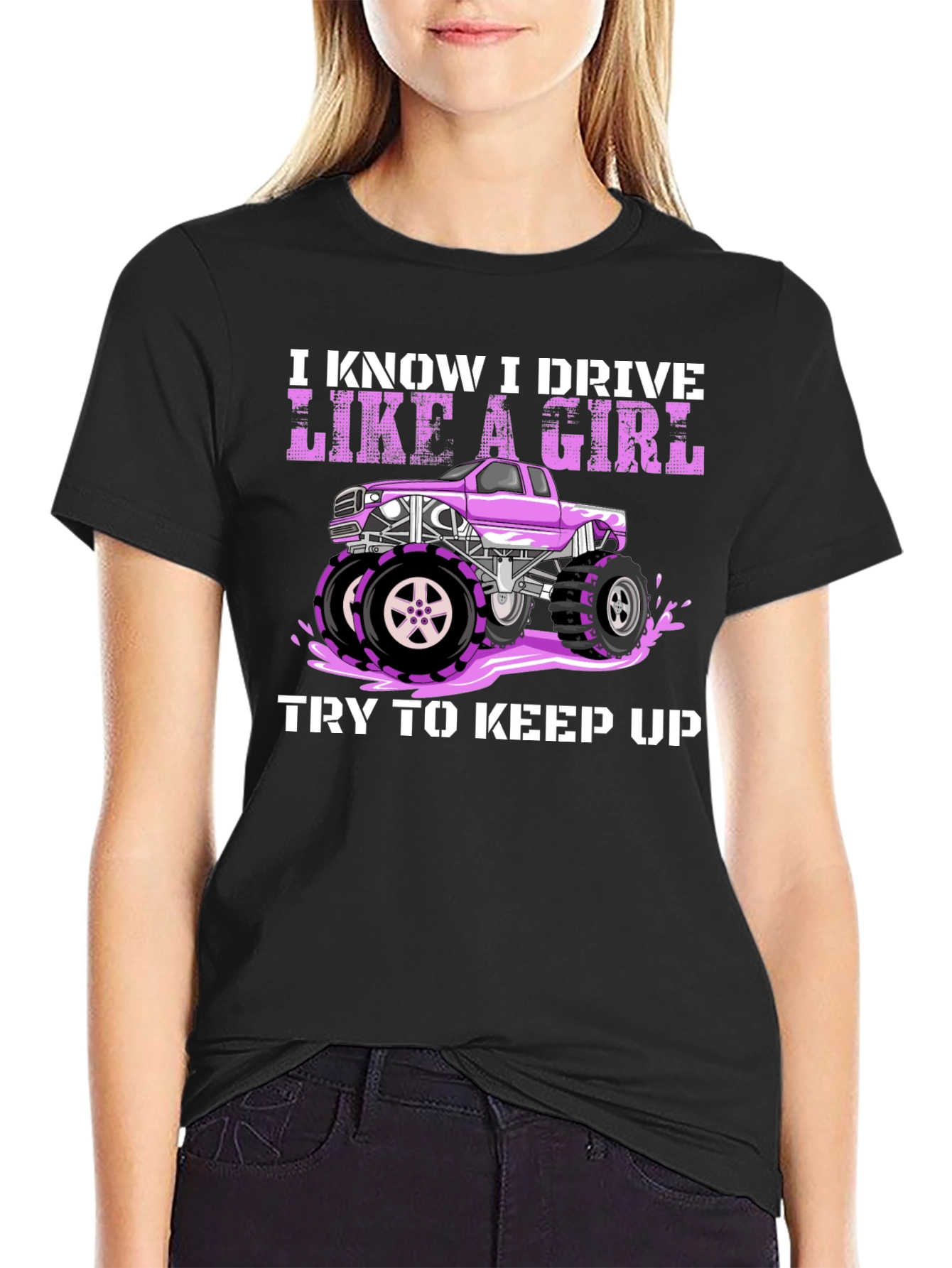 I Know I Drive Like a Girl T-Shirt