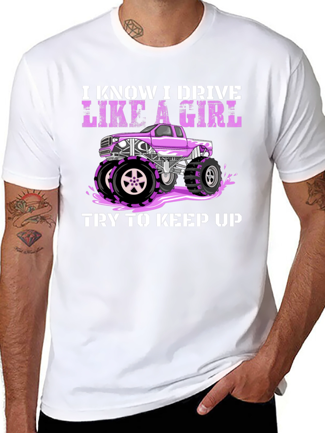I Know I Drive Like a Girl T-Shirt