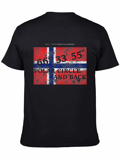 Norway Flag Polar Circle T-Shirt