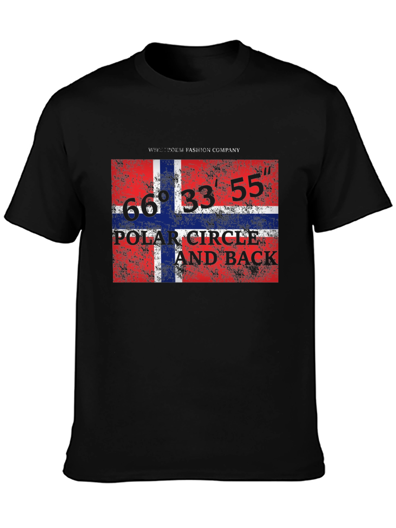 Norway Flag Polar Circle T-Shirt