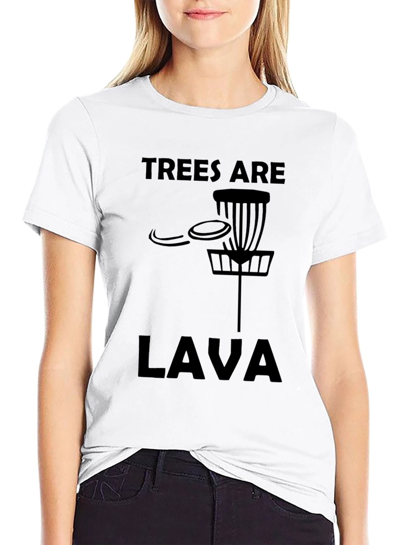 Trees Are Lava Disc Golf T-Shirt