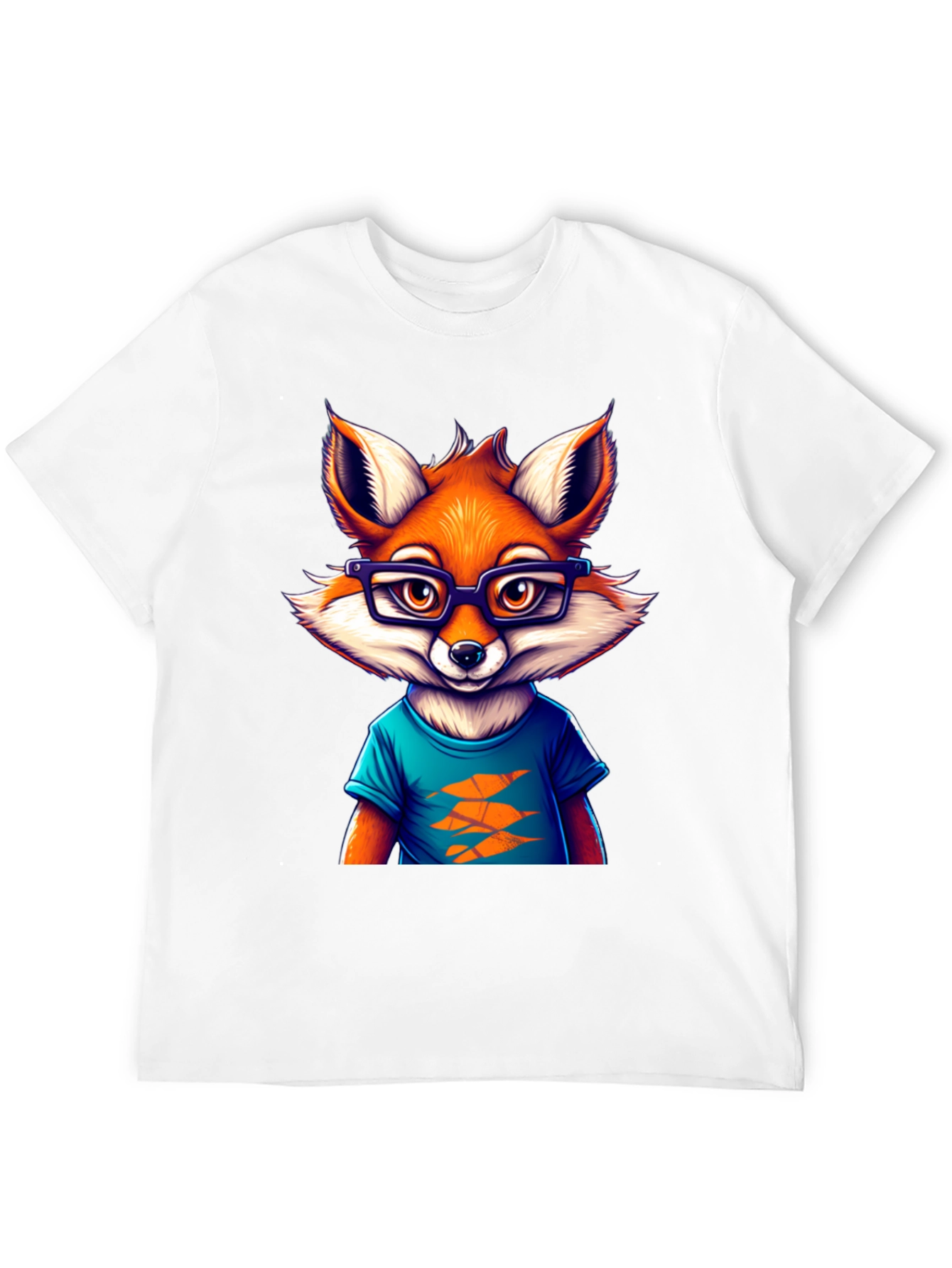 Cool Fox Graphic Tee - Unique Design