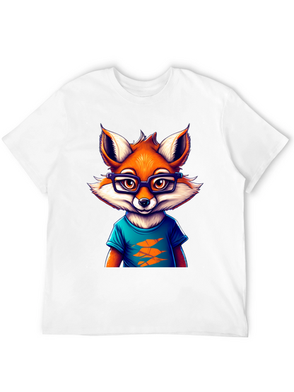 Cool Fox Graphic Tee - Unique Design