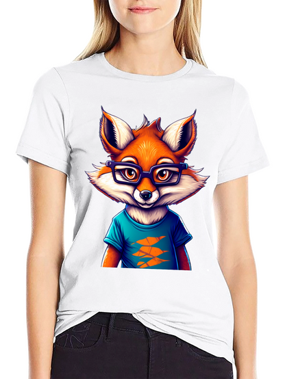 Cool Fox Graphic Tee - Unique Design