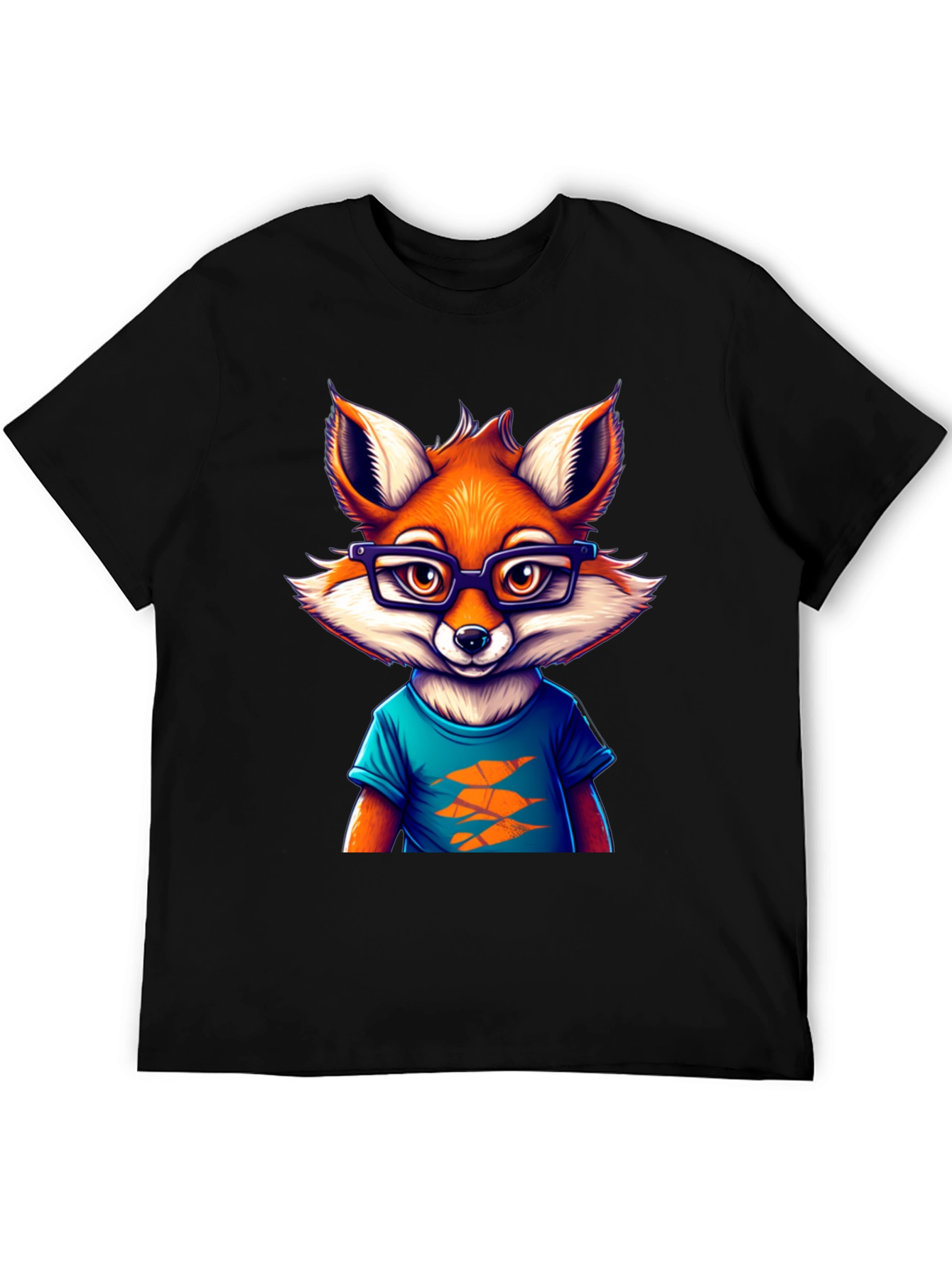 Cool Fox Graphic Tee - Unique Design