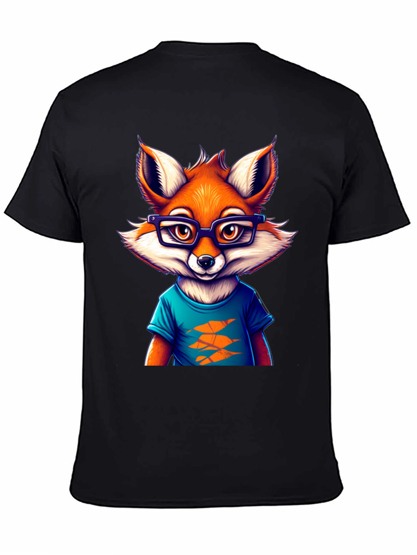 Cool Fox Graphic Tee - Unique Design