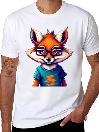 Cool Fox Graphic Tee - Unique Design