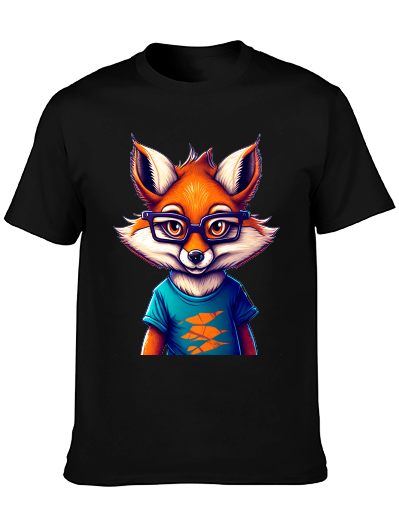 Cool Fox Graphic Tee - Unique Design