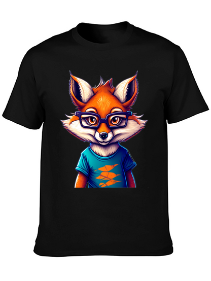Cool Fox Graphic Tee - Unique Design