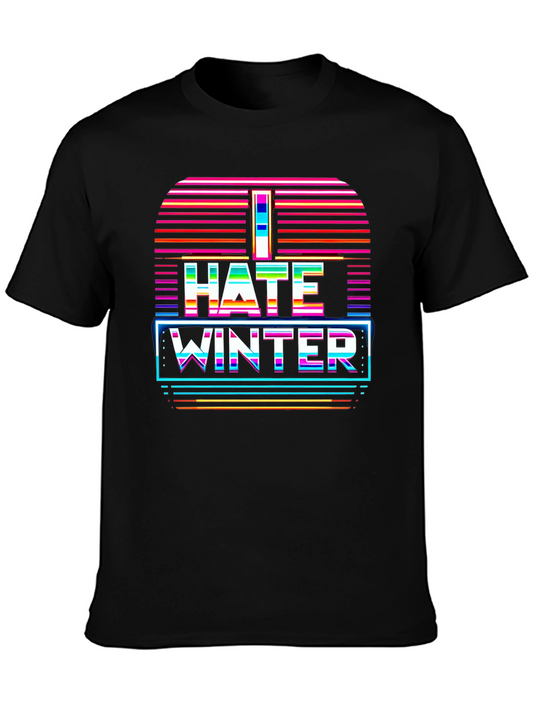 I Hate Winter Retro T-Shirt