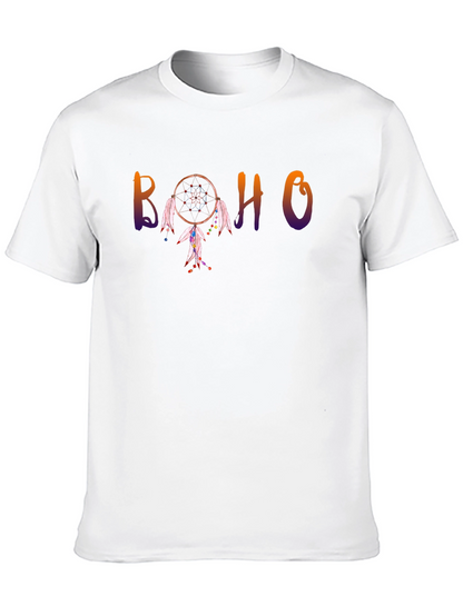Boho Dreamcatcher Graphic Tee - Stylish Comfort
