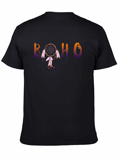 Boho Dreamcatcher Graphic Tee - Stylish Comfort