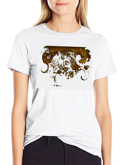 Abstract Art Black T-Shirt - Unique Design