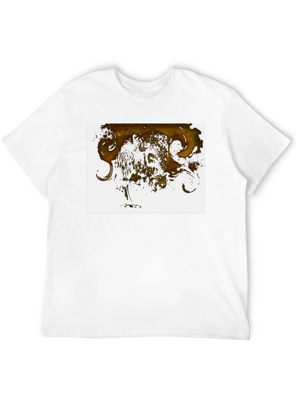 Abstract Art Black T-Shirt - Unique Design