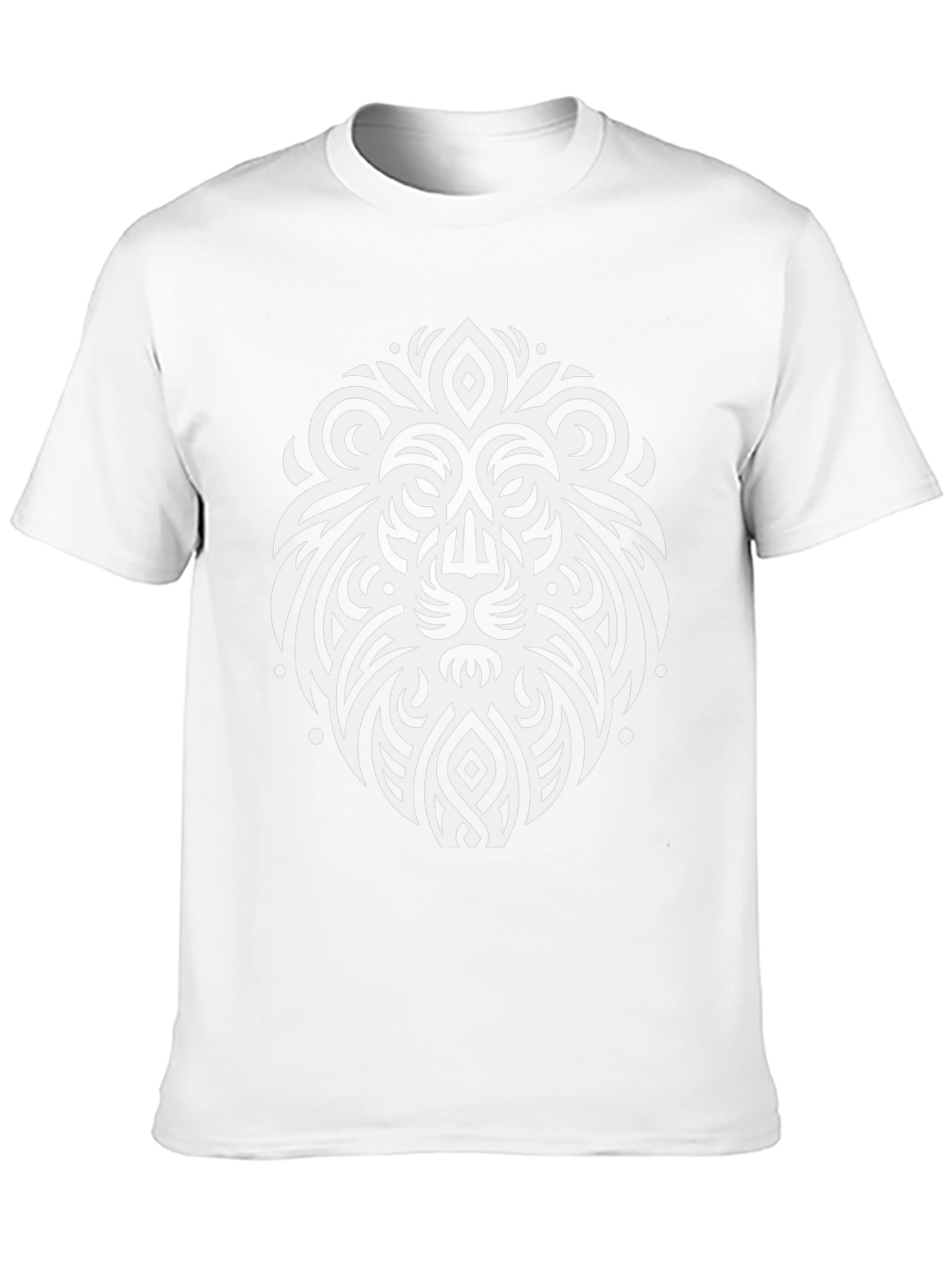 Lion Crest Graphic T-Shirt - Black