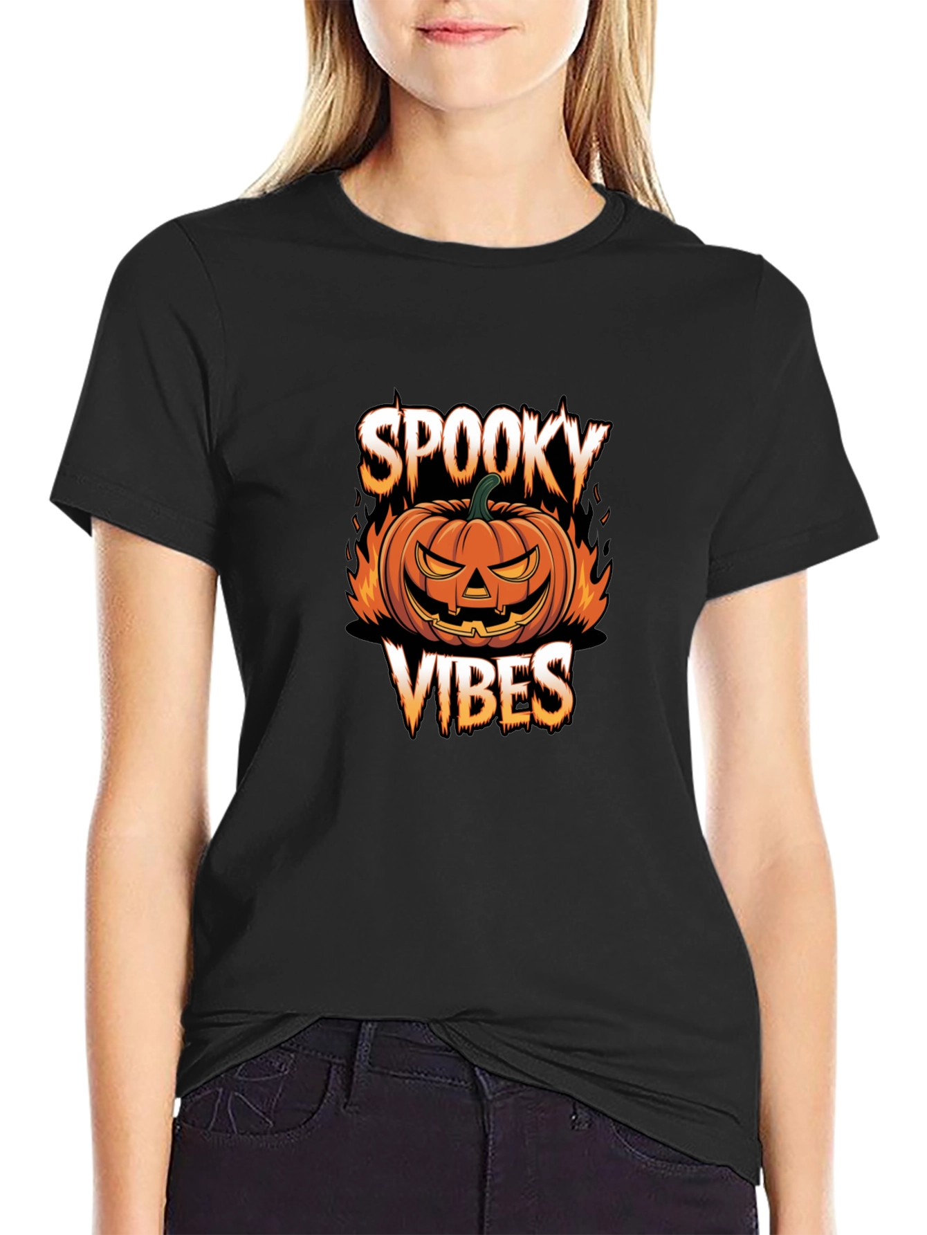 Spooky Vibes Halloween T-Shirt