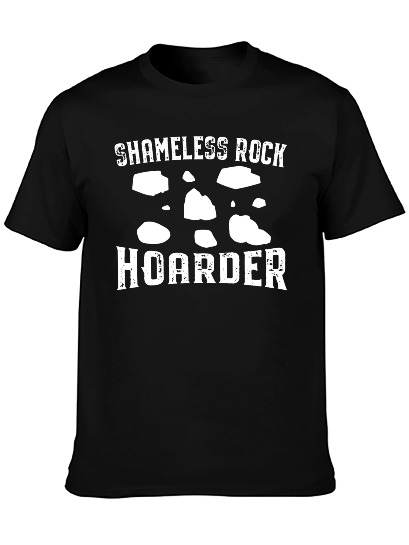 Shameless Rock Hoarder Black T-Shirt