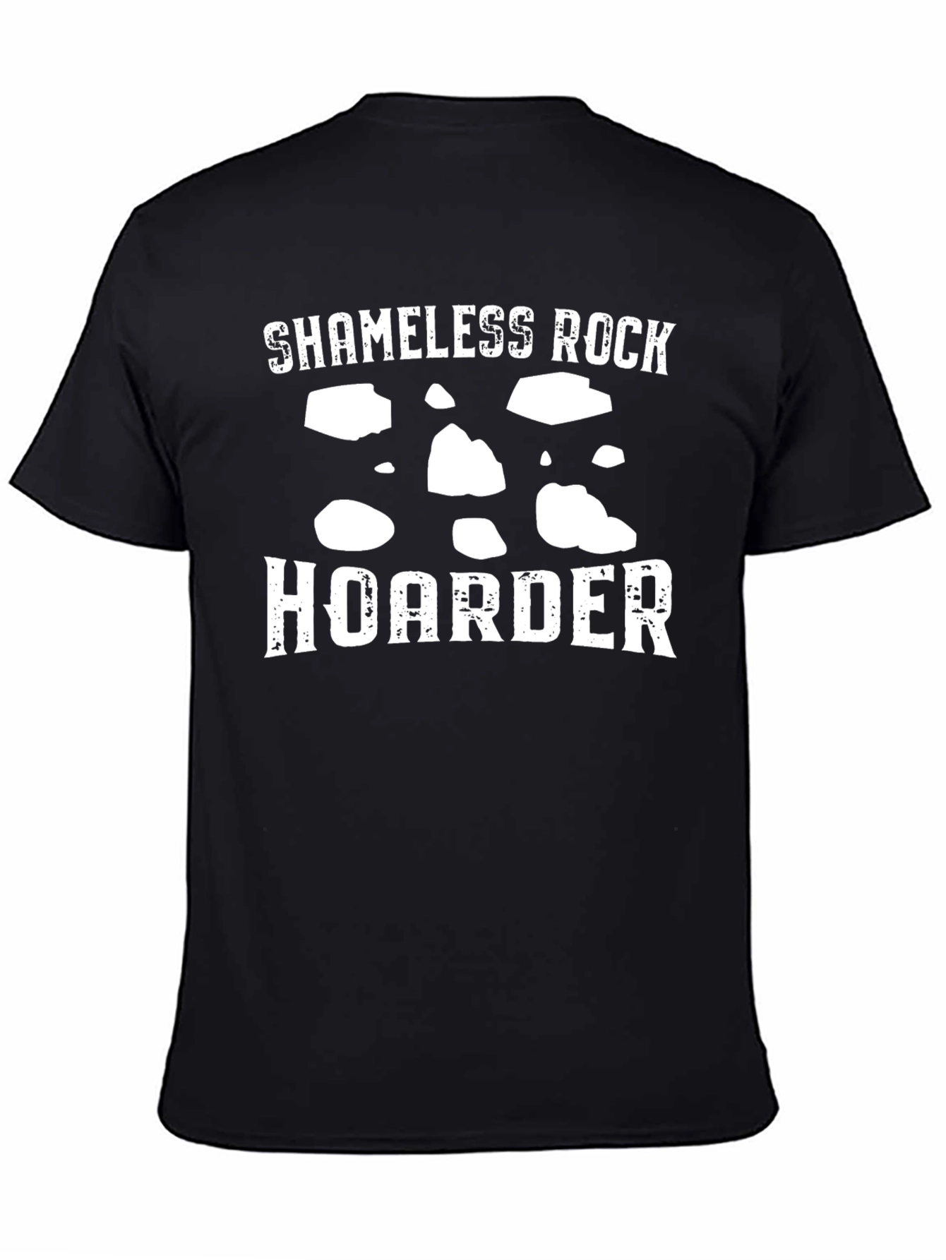 Shameless Rock Hoarder Black T-Shirt