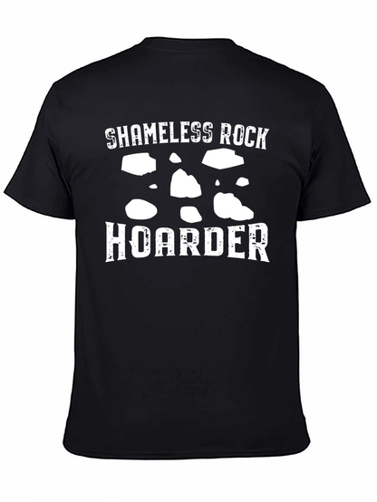 Shameless Rock Hoarder Black T-Shirt