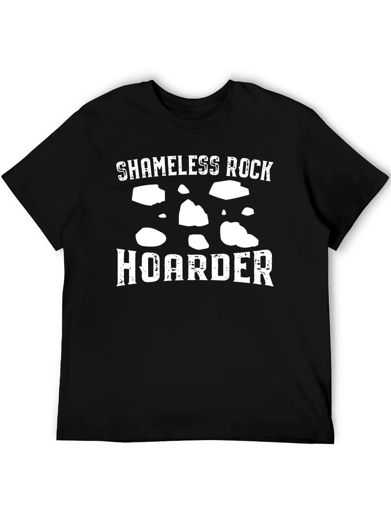 Shameless Rock Hoarder Black T-Shirt