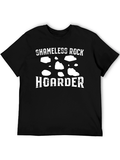 Shameless Rock Hoarder Black T-Shirt