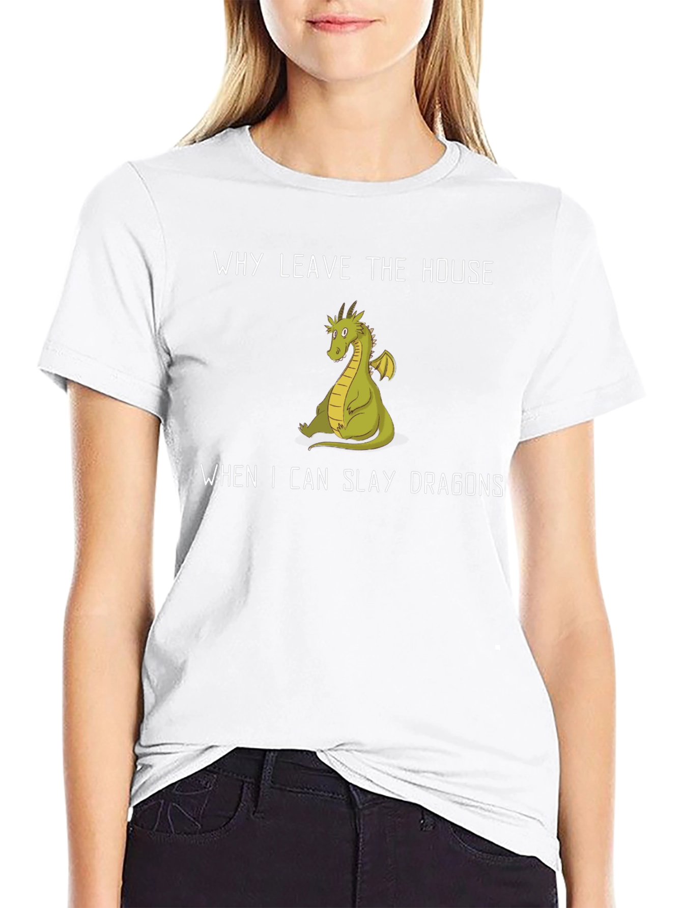 Slay Dragons T-Shirt - Gamer Tee